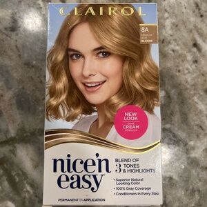 Clairol Nice'n Easy Medium Ash Blonde 8A